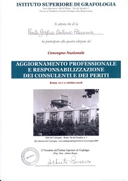 Attestato Aggiornamento Professionale con Alberto Bravo Roma